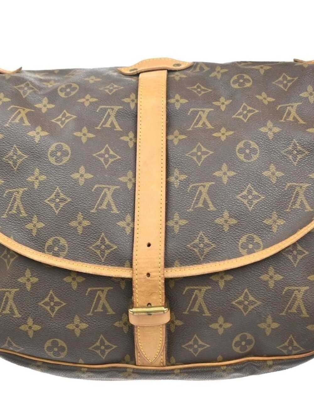 LOUIS VUITTON Saumur 35 Shoulder Bag Monogram Leather BN France M42254 84YJ109 - Picture 16 of 16